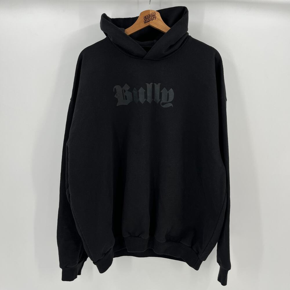 Kanye West Yeezy Season YZY SZN Bully Album Logo Black Hoodie size 3 XL/XXL